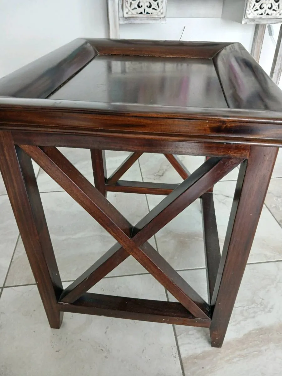 Small Mahogany Table - Image 2