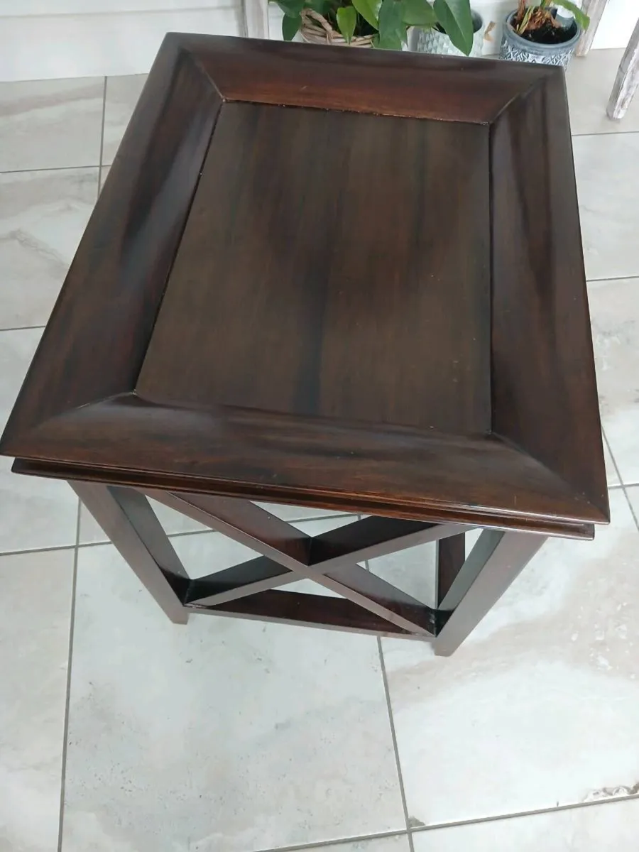 Small Mahogany Table - Image 1