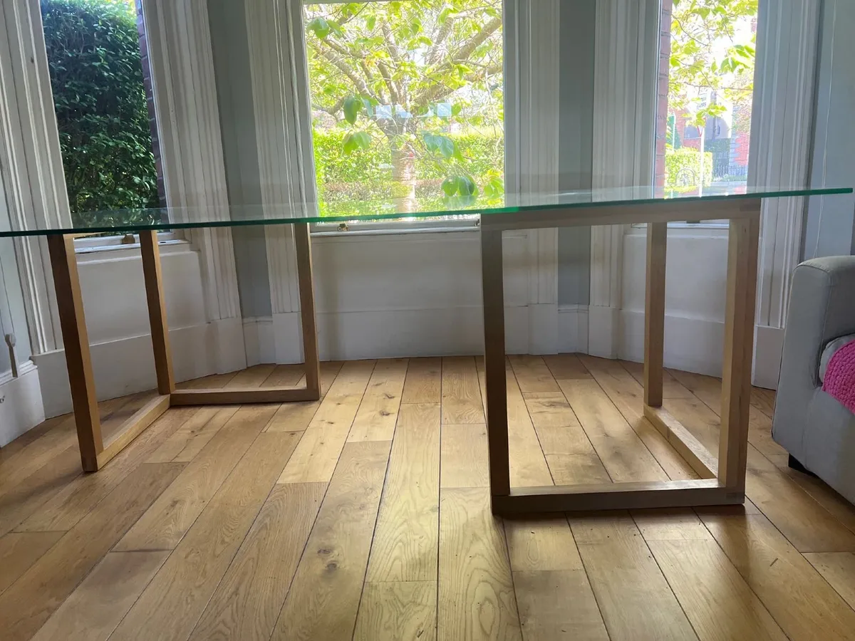 Glass-top Desk - Image 2