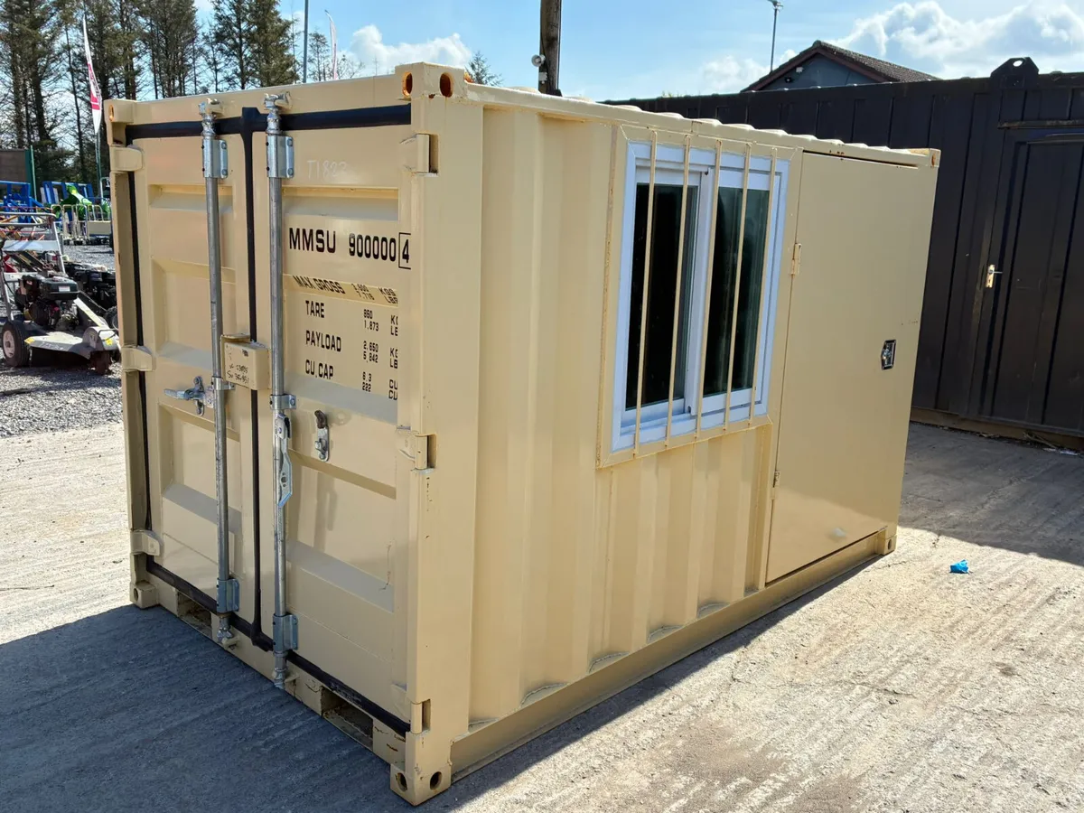 9ft Container Office – Portable Site Cabin - Image 3