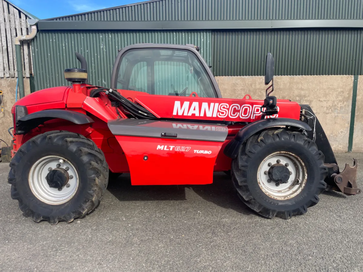 Manitou 627 MLT627 Turbo, low hours, tidy - Image 1