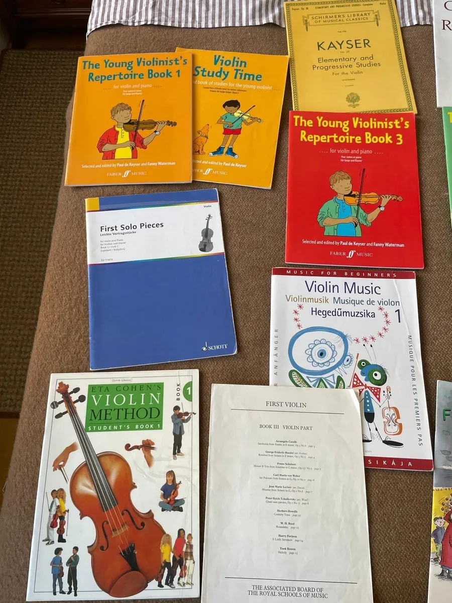 Violin & Piano Books - Image 4