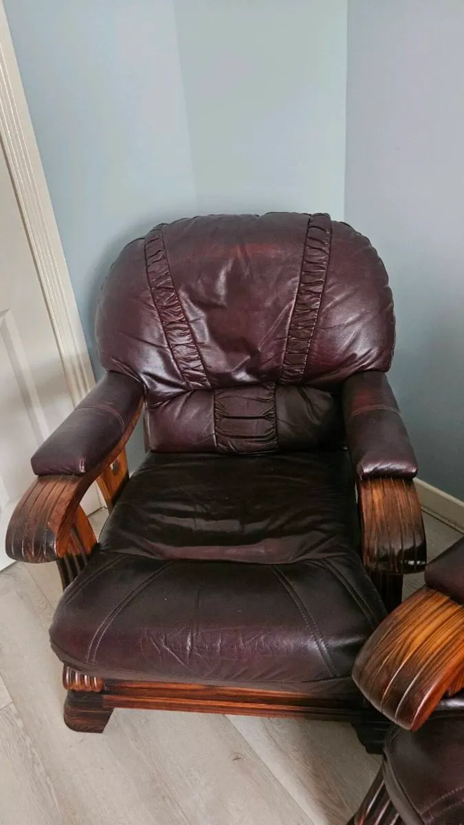 Free to take away 3 seater Couch plus 2 arm chairs - Image 3