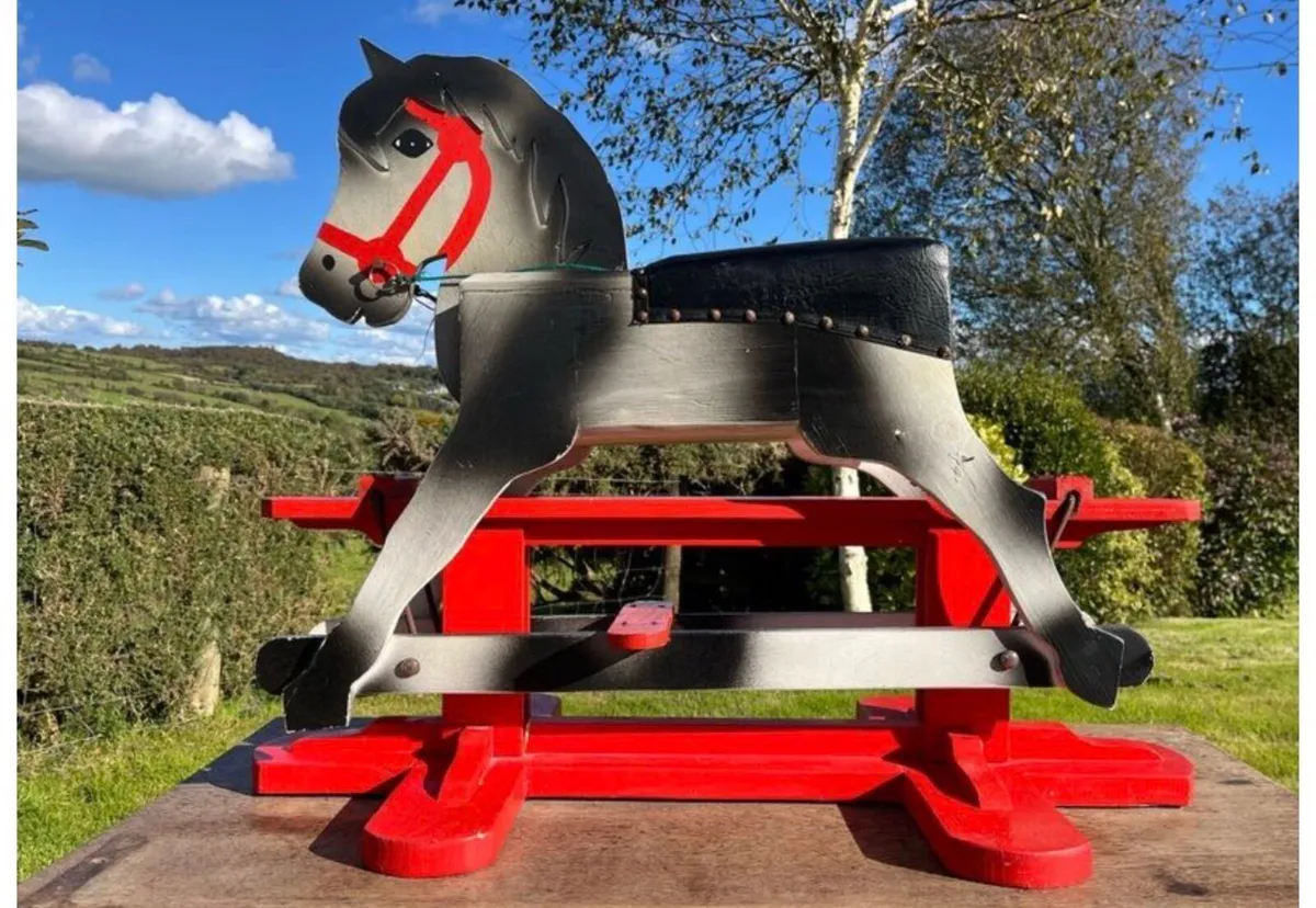Vintage rocking horse - Image 1