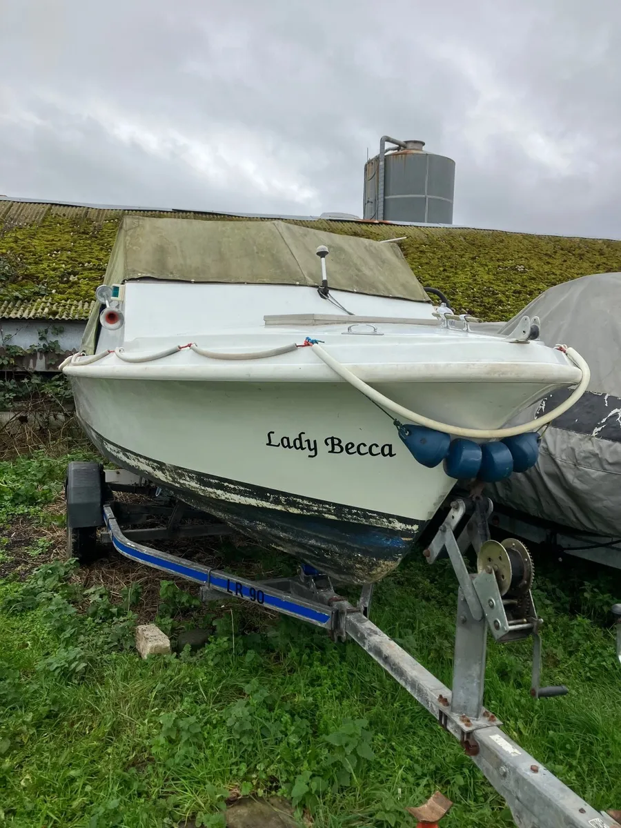 Boat17FT FAST FISHING BOAT,+TRAILER+ MERCURY 60hp - Image 1