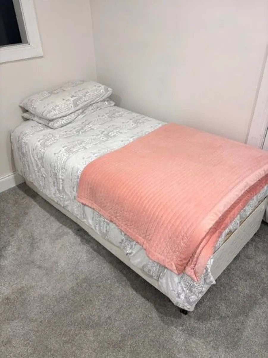 Single Bed & Mattress - Image 1