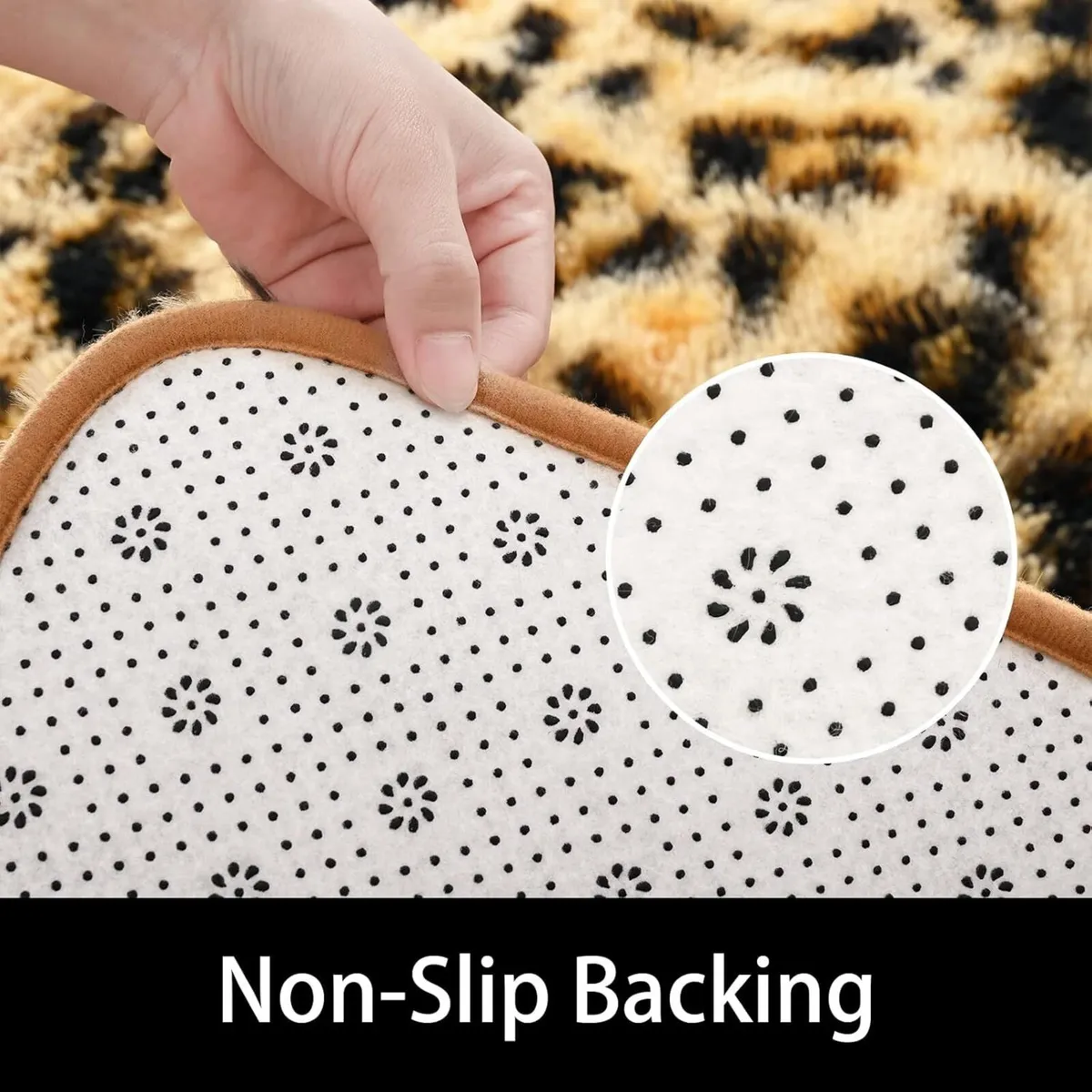 Fluffy Leopard Rug Premium Cheetah Print Rugs - Image 4