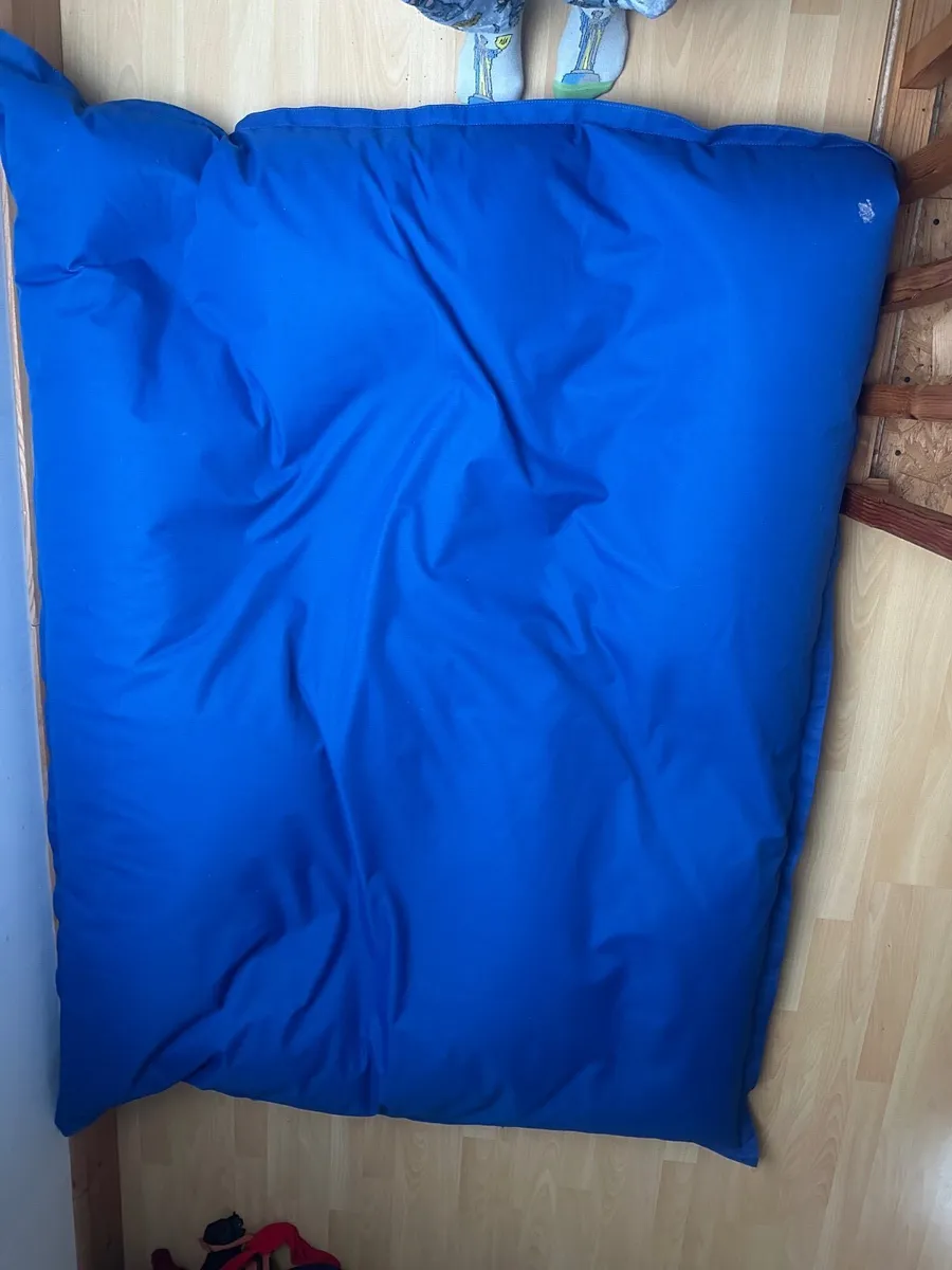 Large Blue Bean Bag Chair for Sale 💙 - Image 2