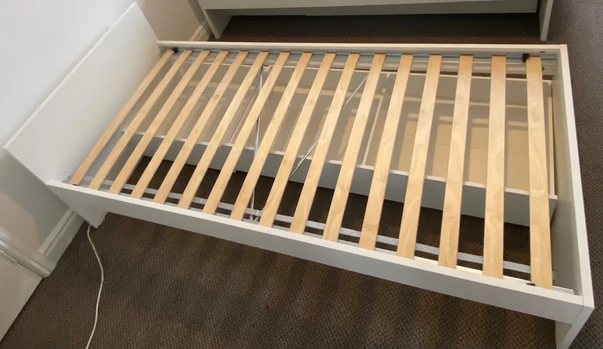 IKEA VIHALS Bed Frame with 2 Storage Boxes - Image 3