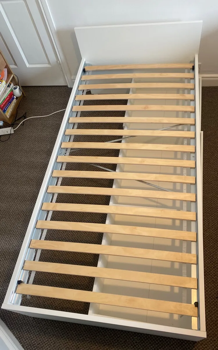 IKEA VIHALS Bed Frame with 2 Storage Boxes - Image 4