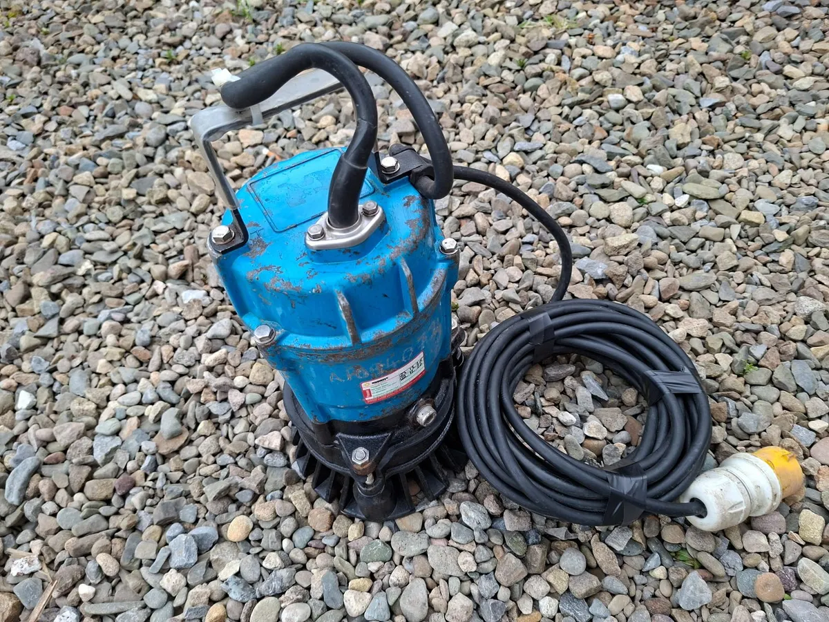 Tsurumi HS2.4S Submersible Pump 110v - Image 1