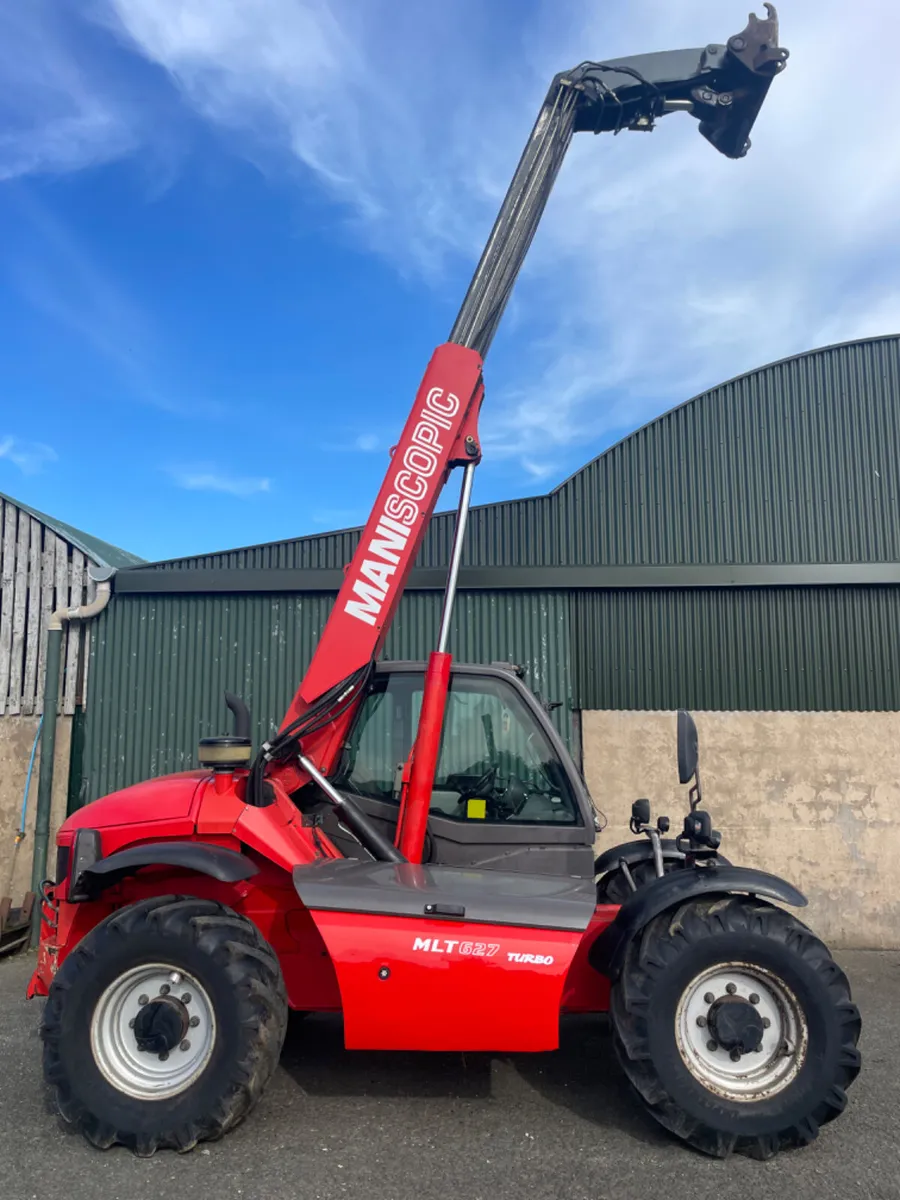 Manitou 627 MLT627 Turbo, low hours, tidy - Image 4