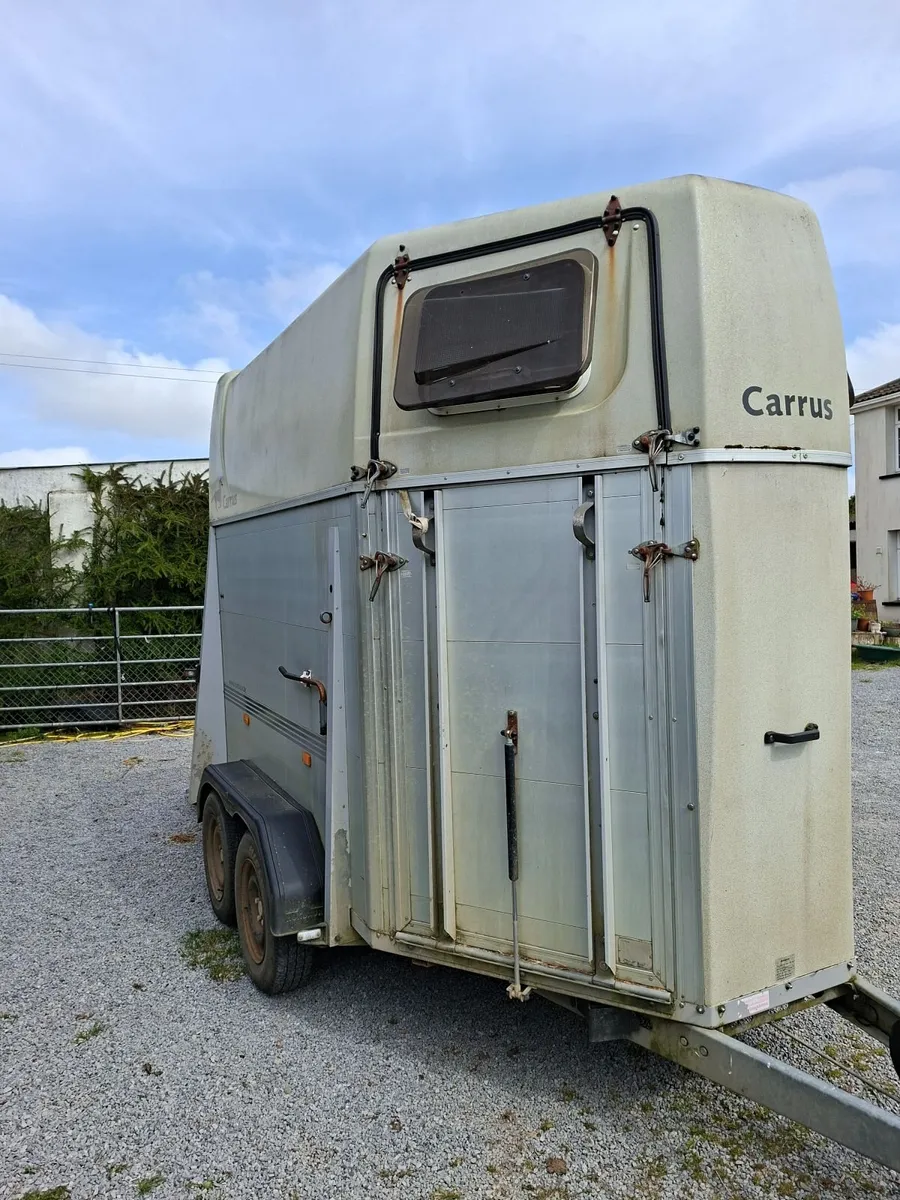 German Humbaur Double horsebox for sale - Image 3