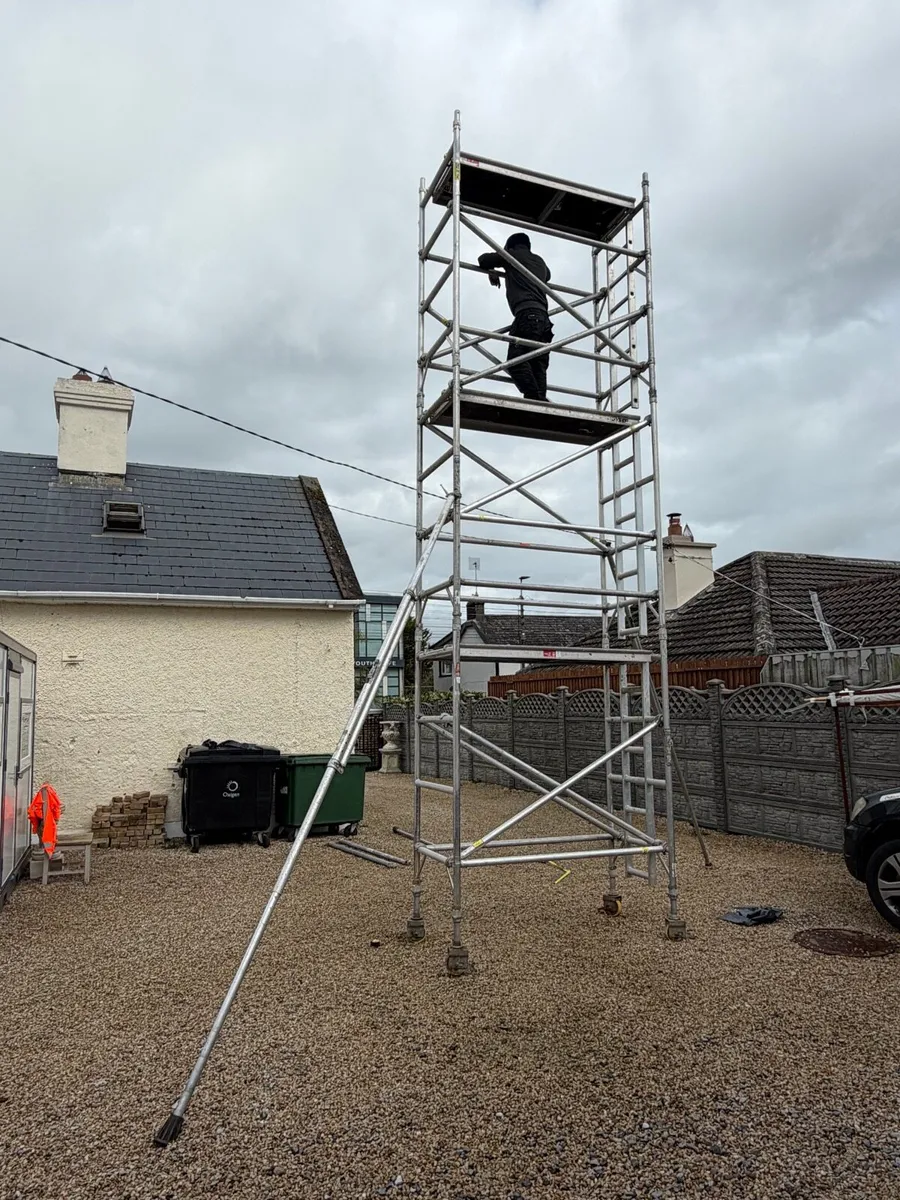 BOSS Ladderspan Scaffolding Tower - 6.2m height 3T - Image 1