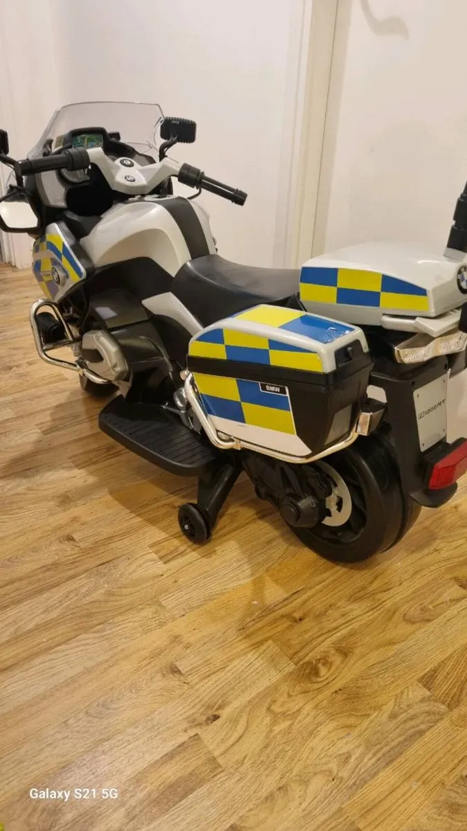 Kids police motorcycle - Image 2