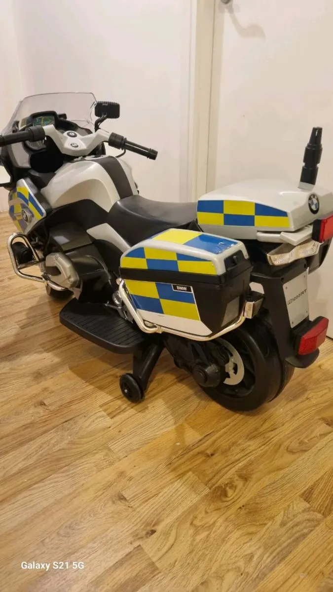 Kids police motorcycle - Image 3