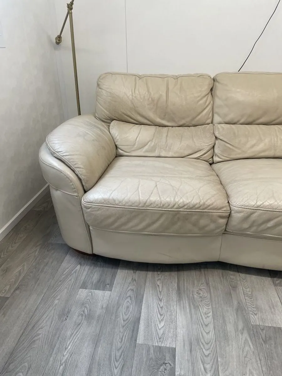 Leather Couch - Image 1