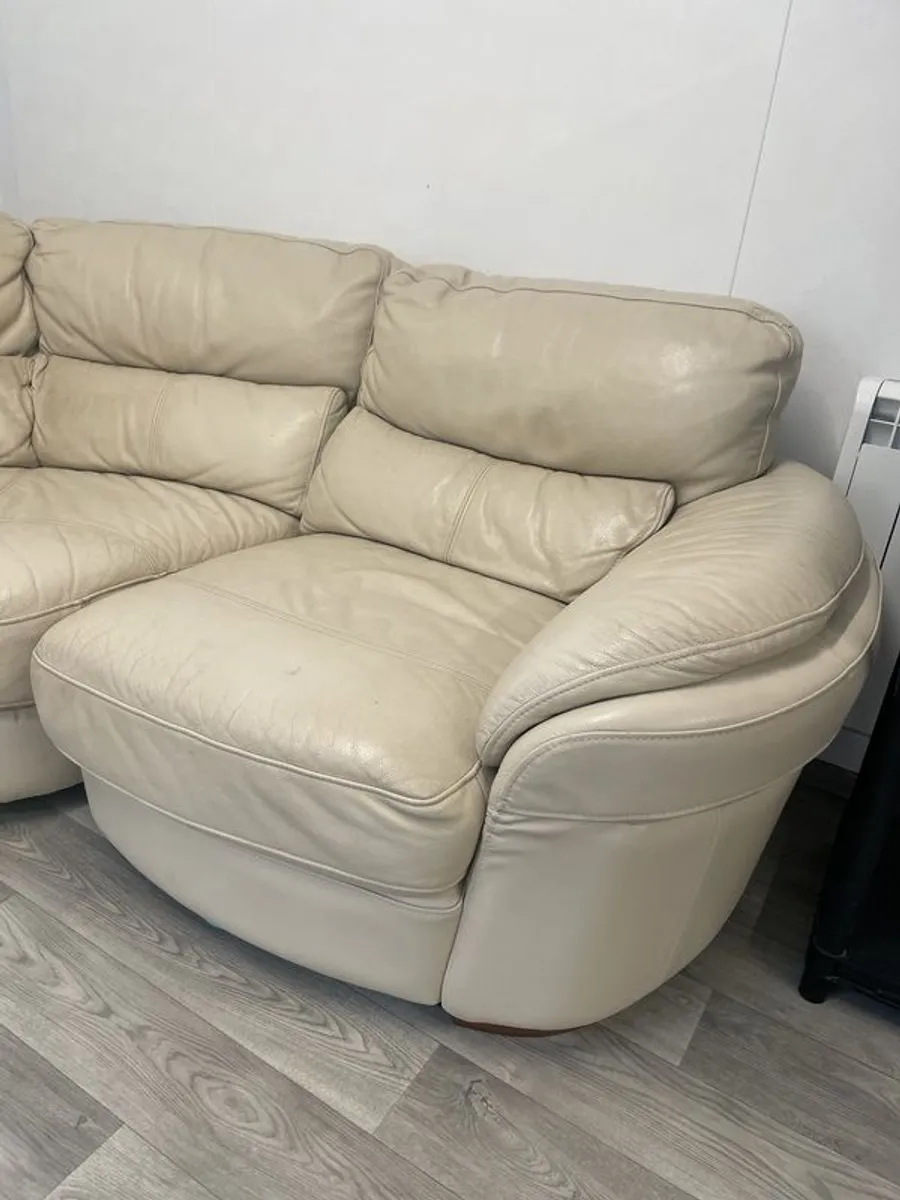Leather Couch - Image 4