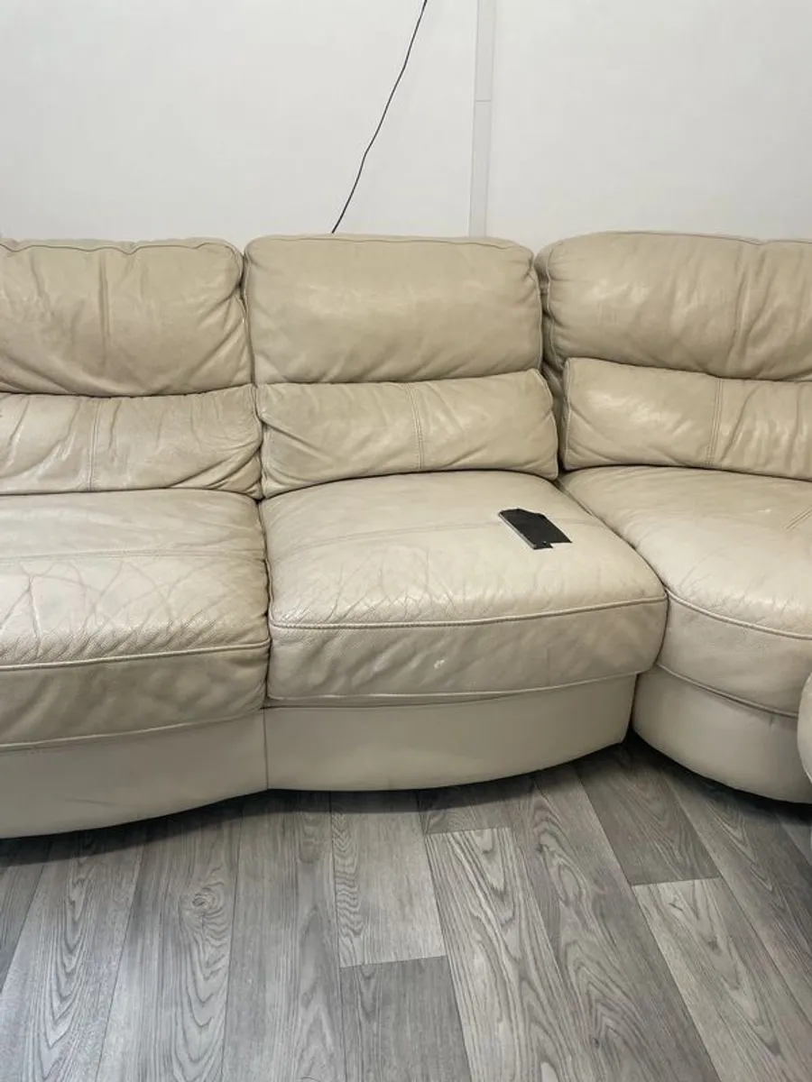 Leather Couch - Image 2