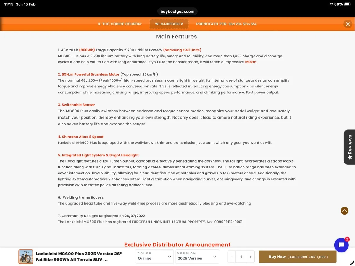 Fat bike electric - Image 4