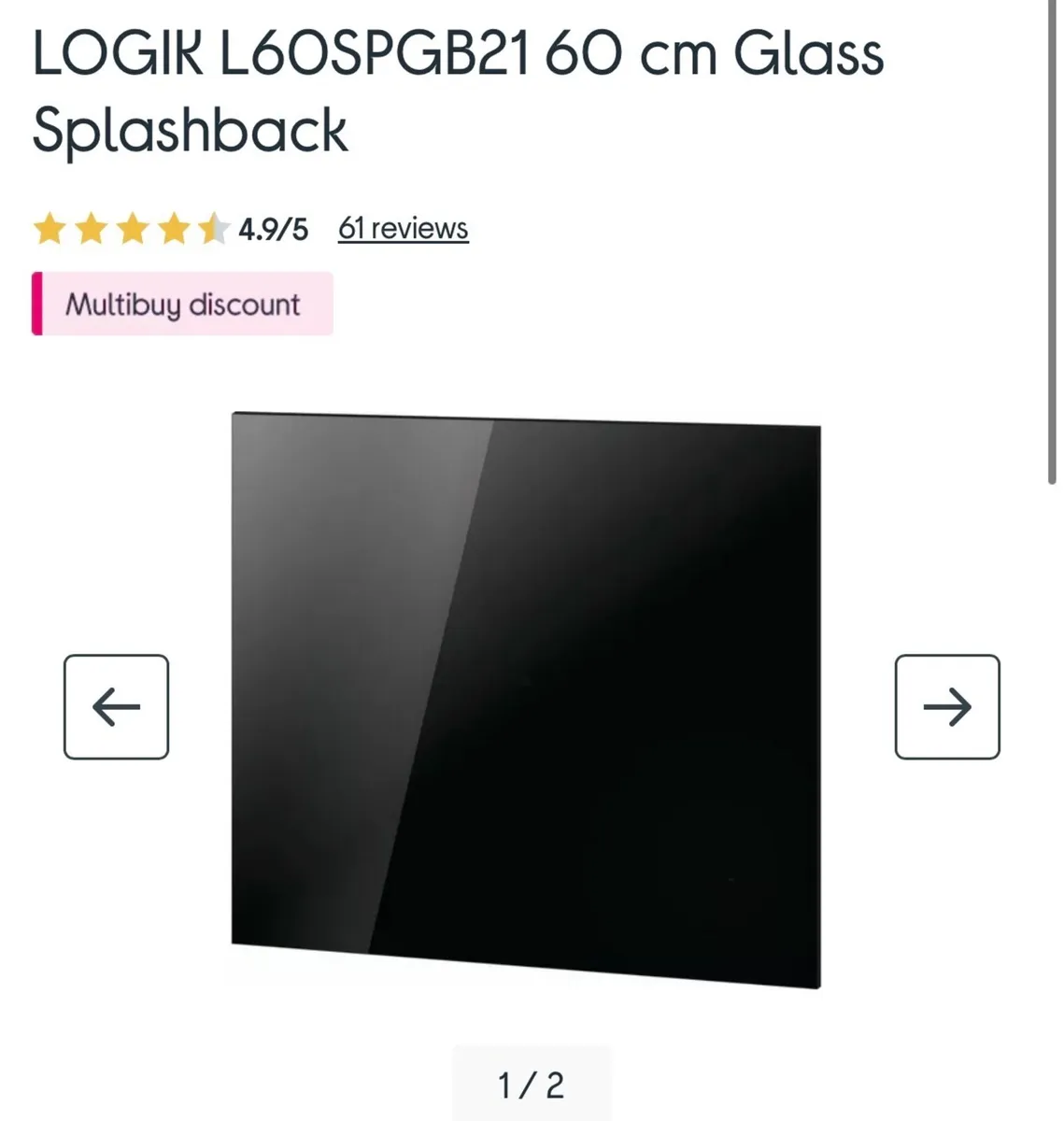 Splashback