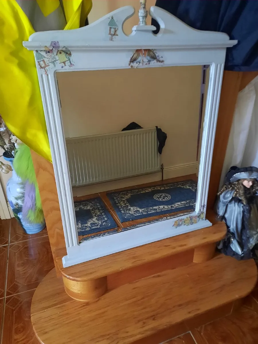 Handpainted mirror - Image 1