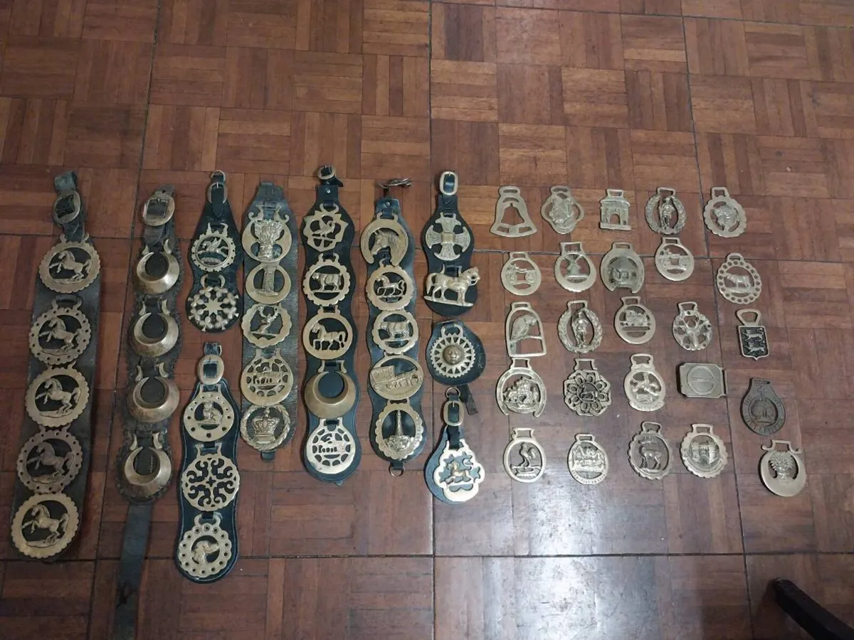 58 Horse Brasses - Image 1