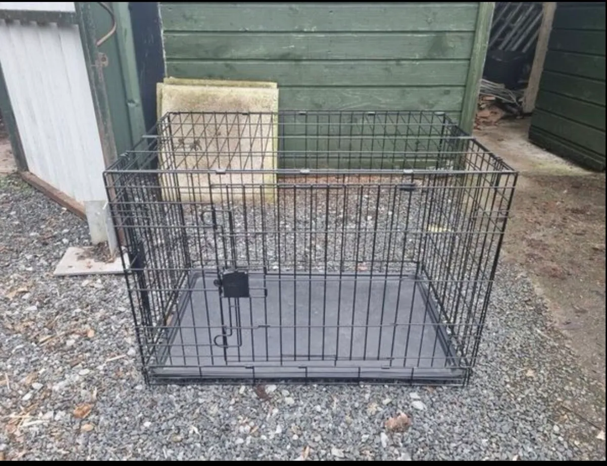 Large Dog Cage - Image 1
