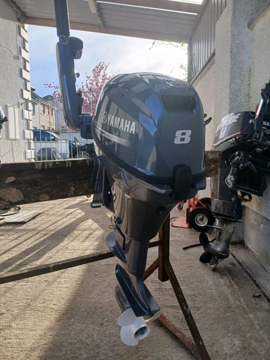 Yamaha 8hp short shaft 4 stroke basically new - Image 2
