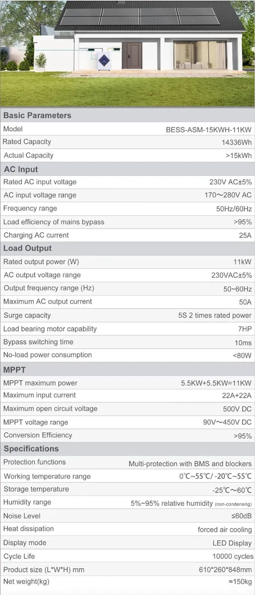 11kw hybrid solar generator with 15kwh battery - Image 3