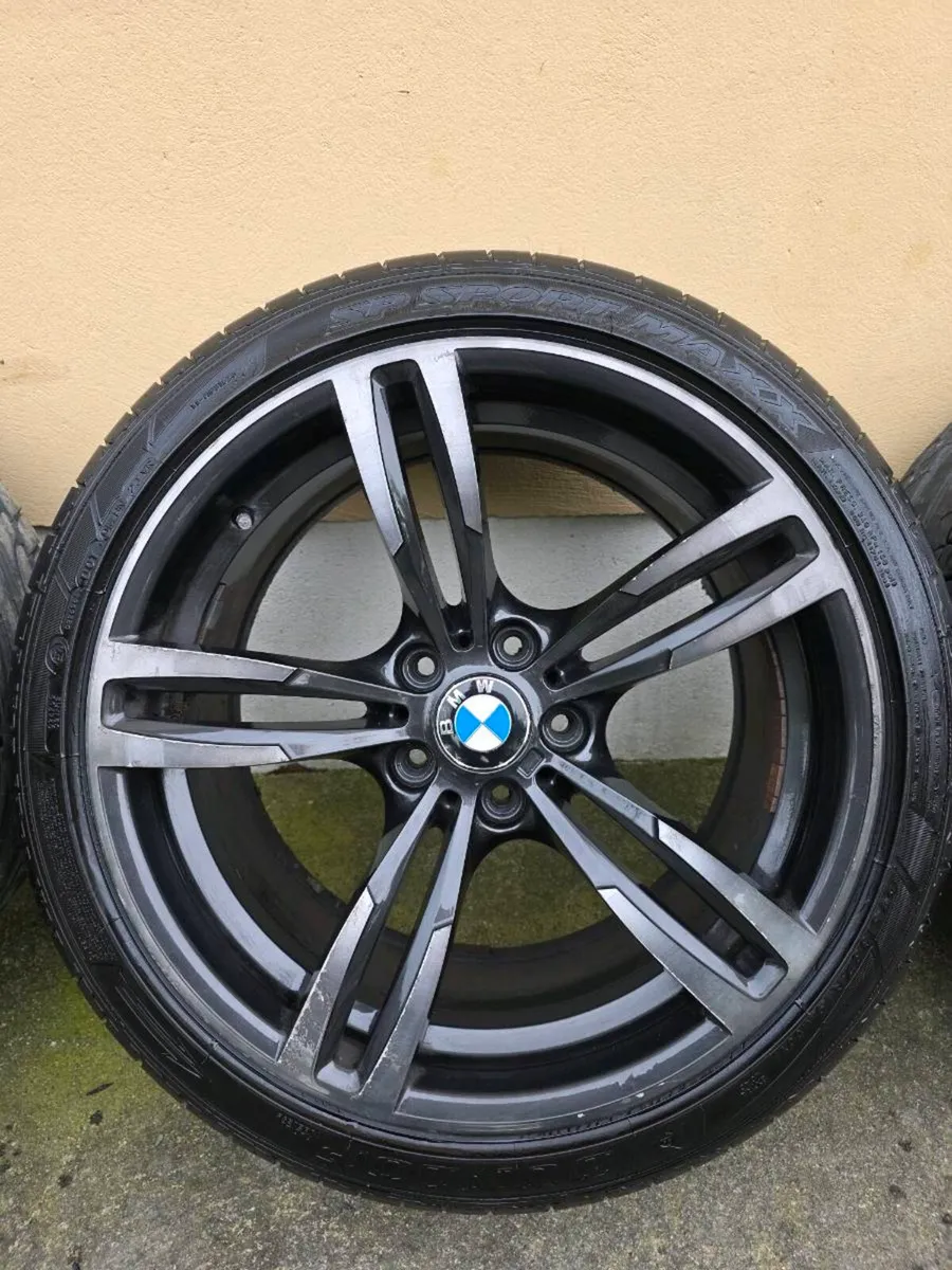 19" Genuine BMW 437m alloys - Image 4