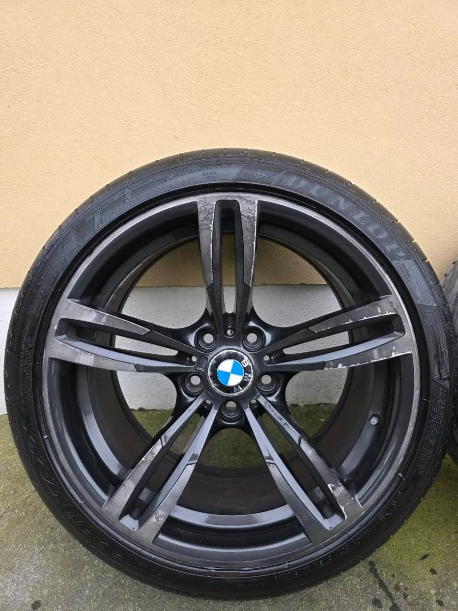 19" Genuine BMW 437m alloys - Image 3