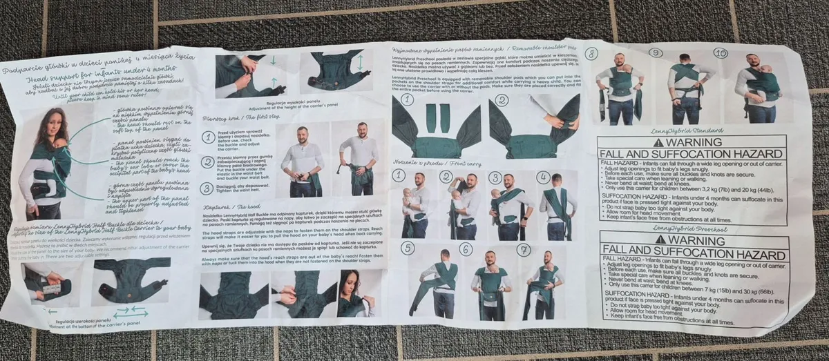 Lennylamb Adjustable Half Buckle Carrier - Image 1