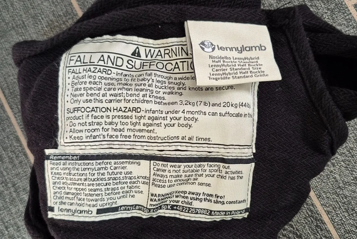 Lennylamb Adjustable Half Buckle Carrier - Image 2