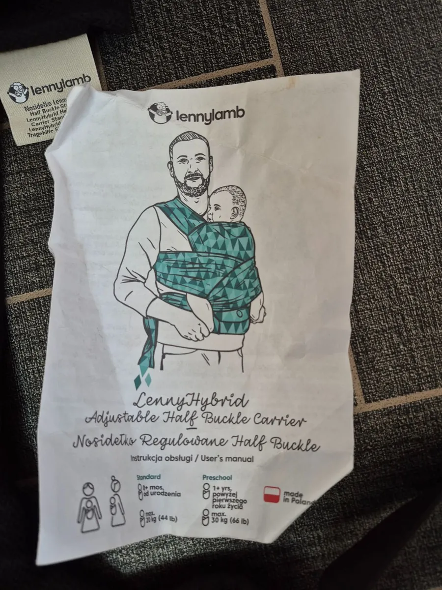 Lennylamb Adjustable Half Buckle Carrier - Image 4