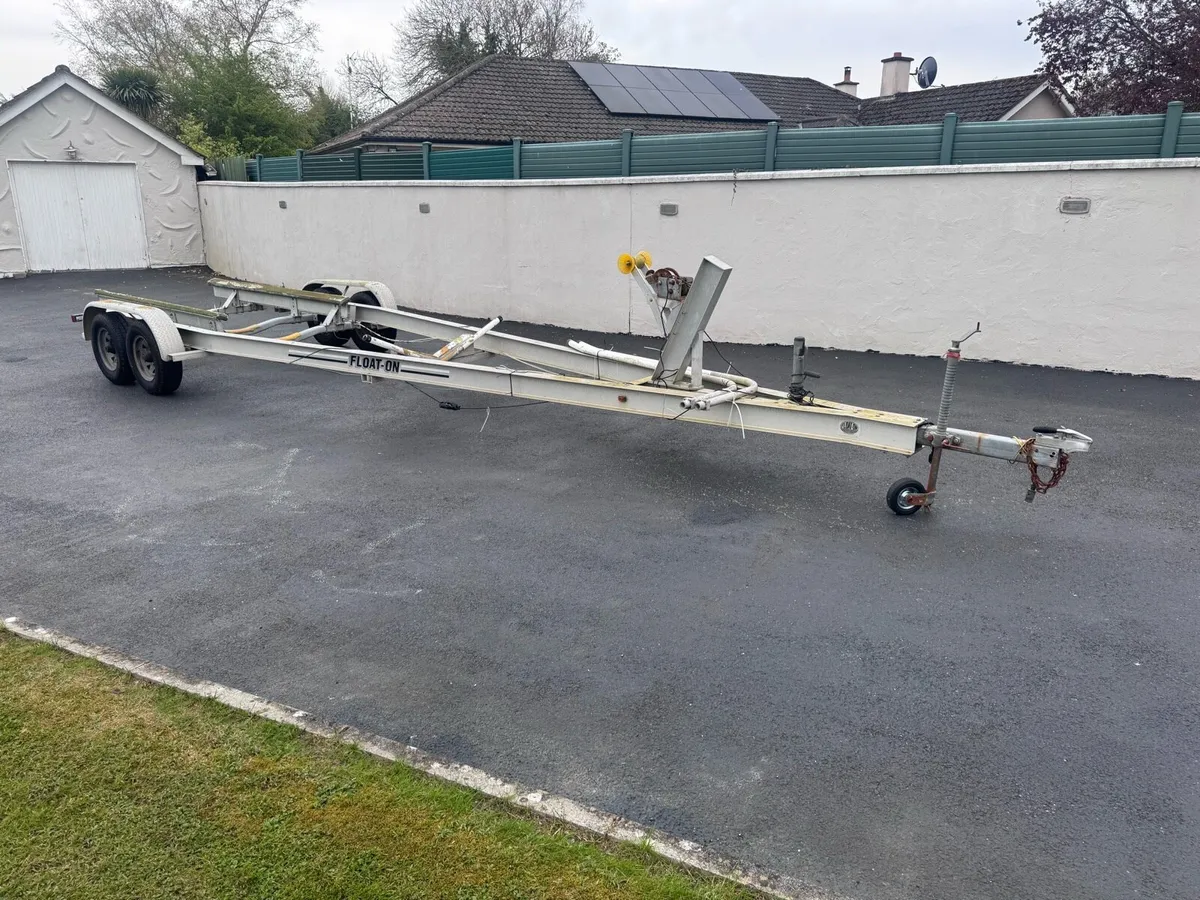 Float On Aluminium Boat Trailer - Image 1