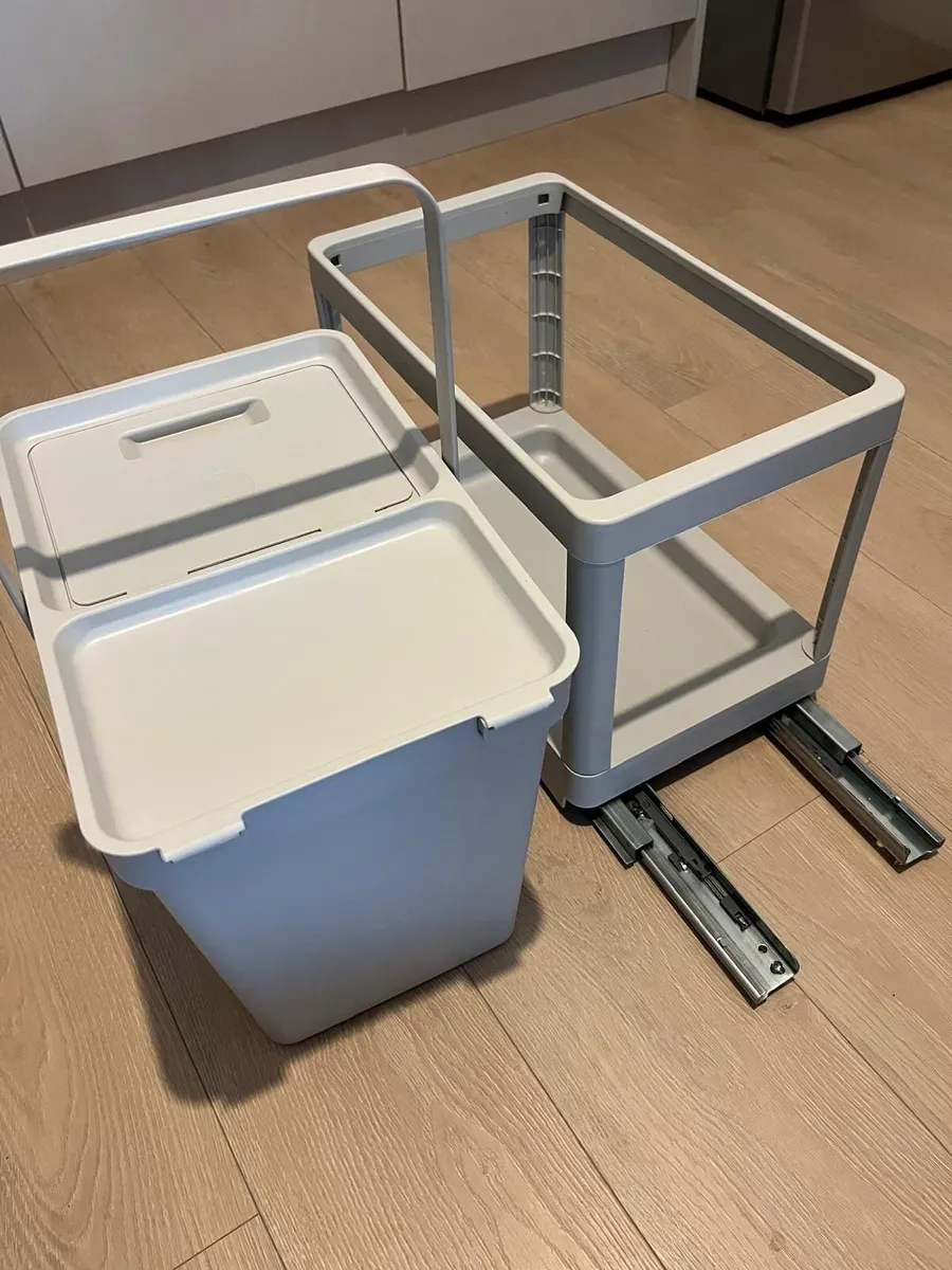 IKEA like new waste bin with pull out, free delive - Image 2