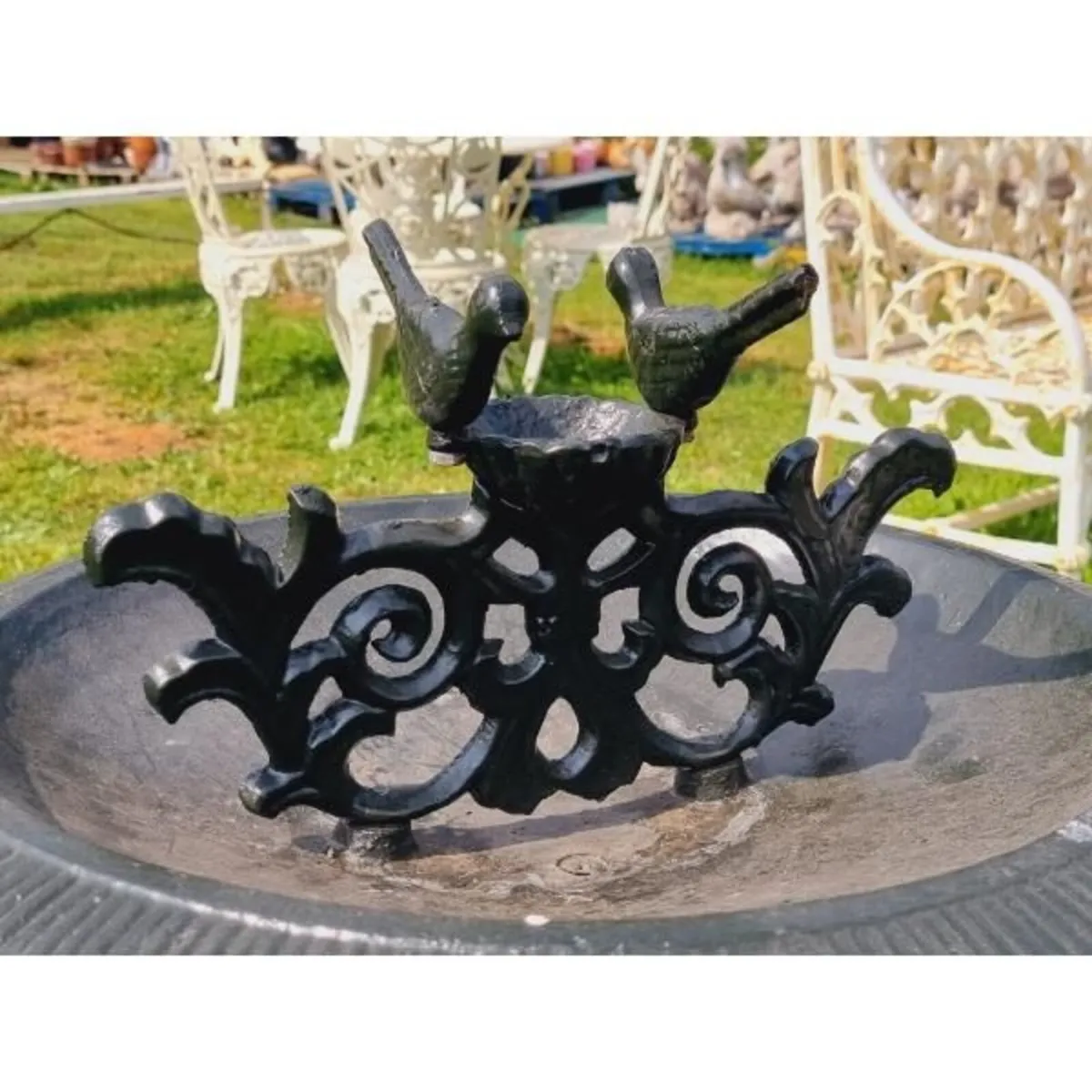 Bird Bath Green CH-R-801 - Image 3