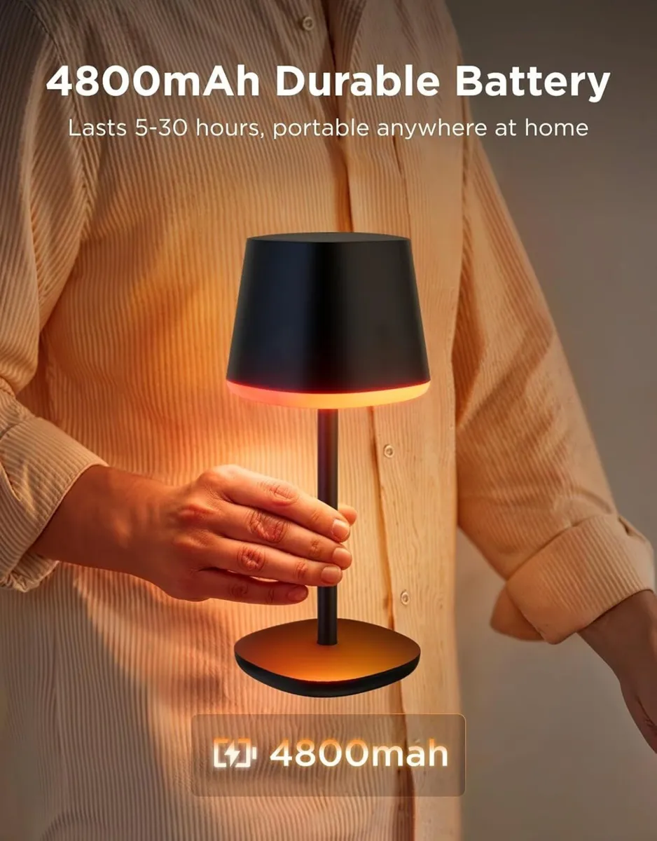 Table Lamp Classic RGBICWW Smart Cordless Work - Image 3