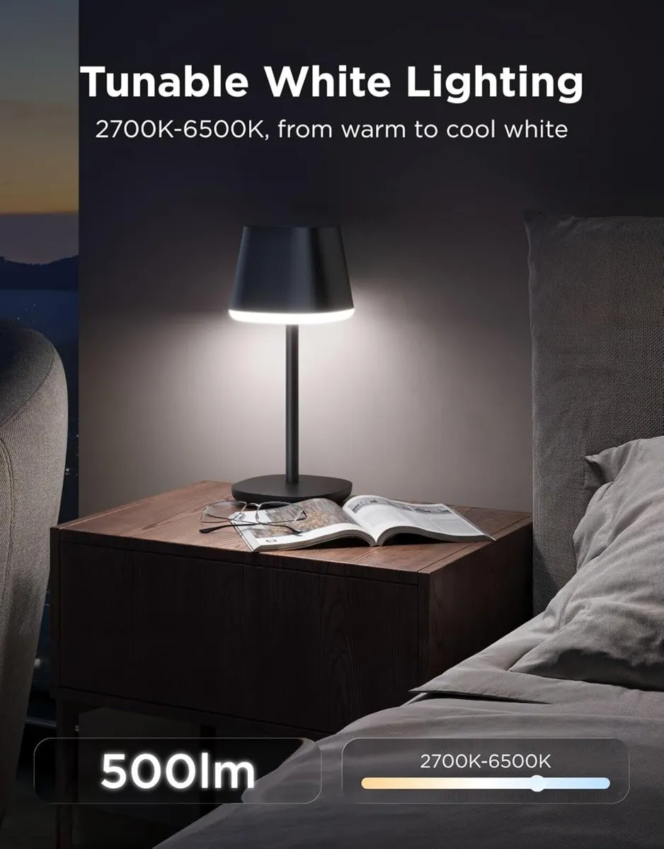 Table Lamp Classic RGBICWW Smart Cordless Work - Image 4
