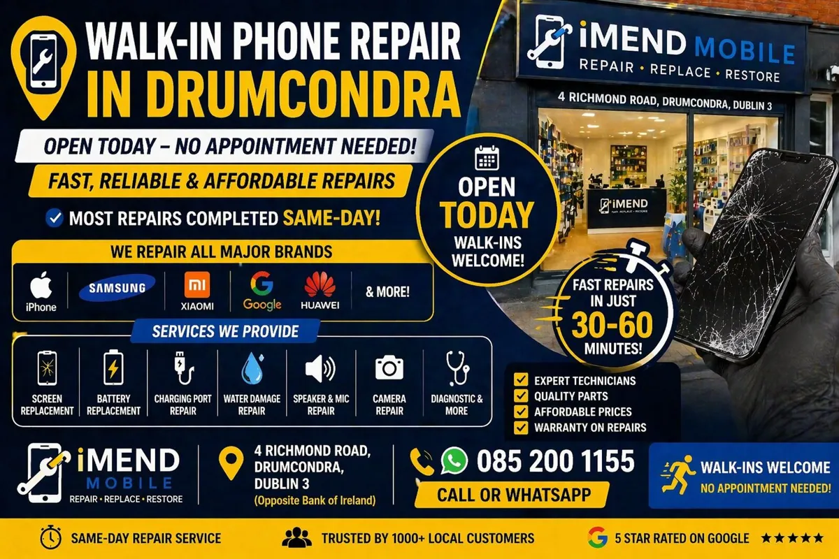 iPhone, Samsung,  Phone Repairs Dublin| Same-Day - Image 4