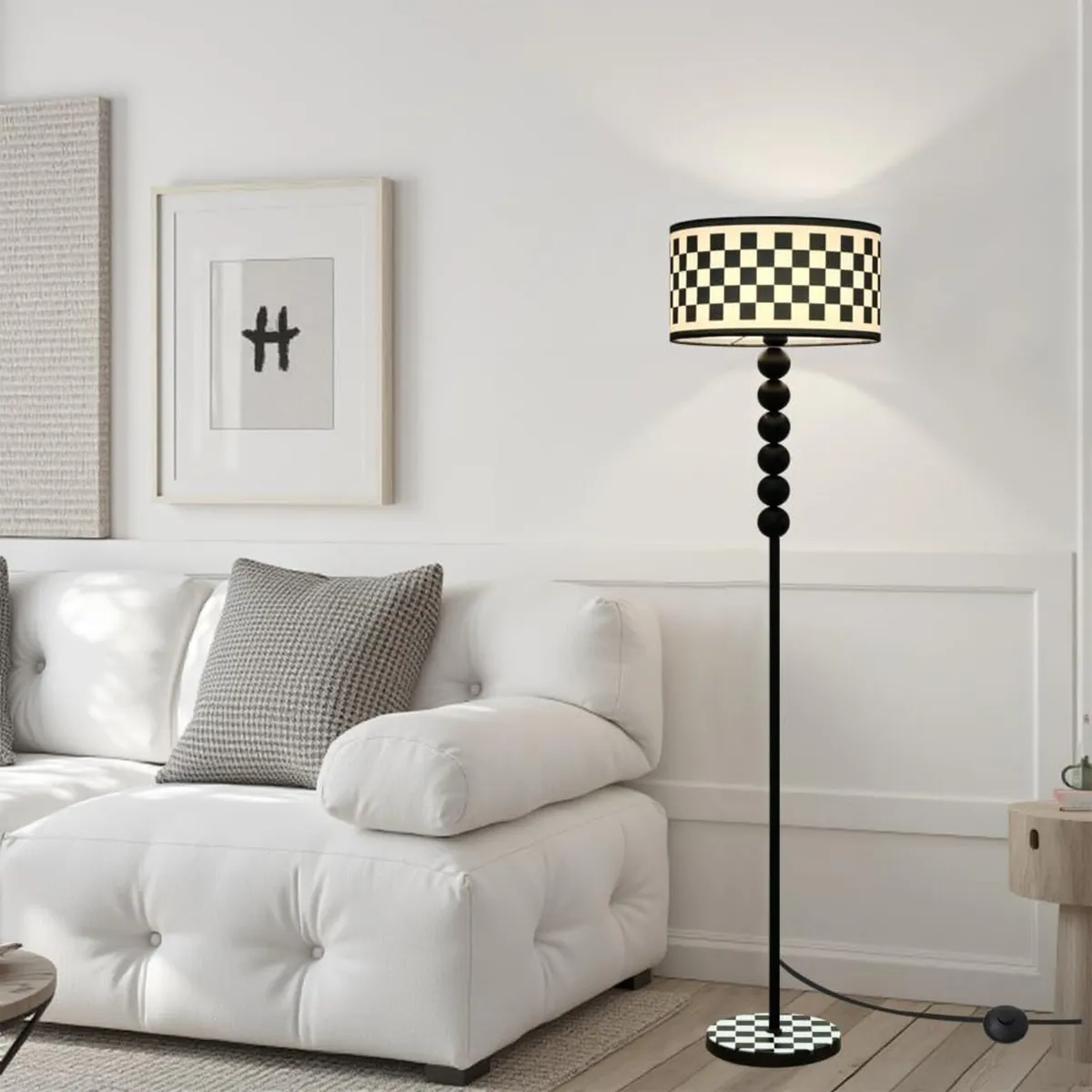 Floor Lamps for Living Room 60 Black Lamp - Image 1