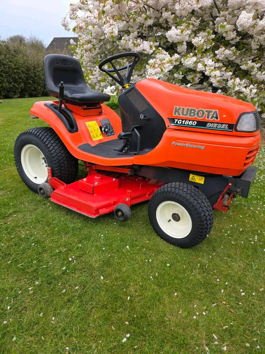Kubota tg1860 Diesel lawnmower - Image 1