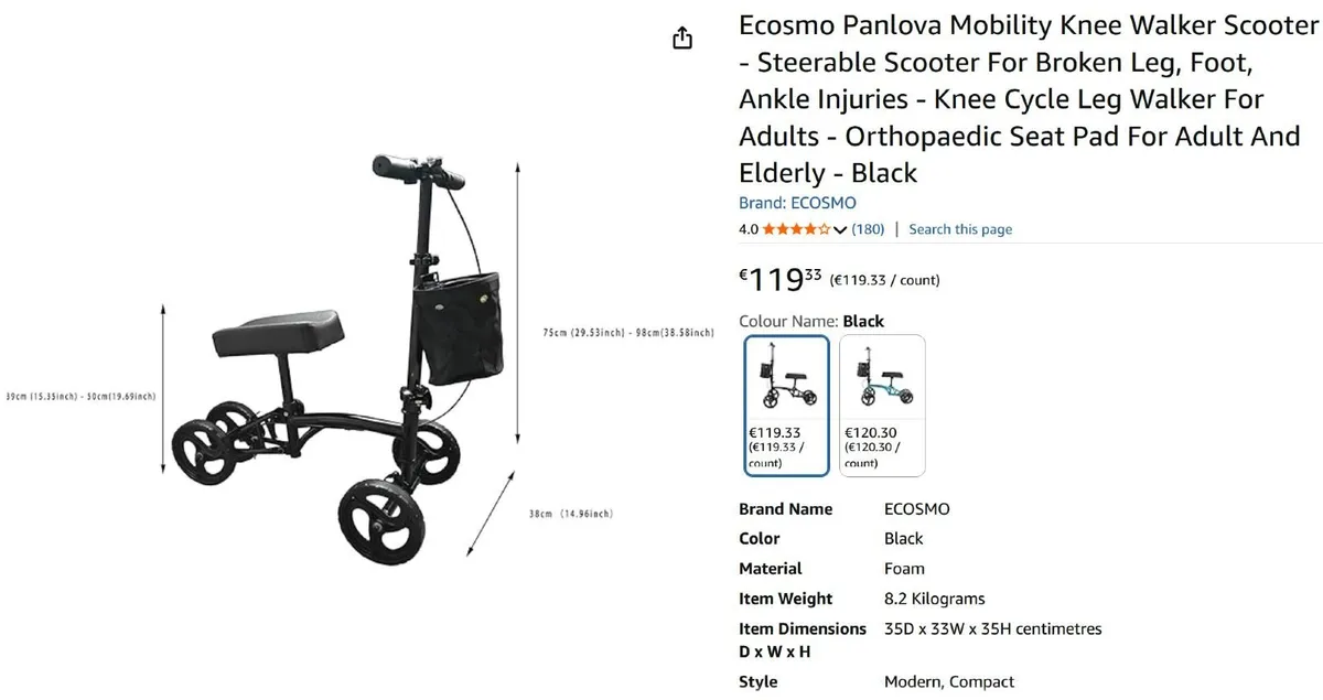 Mobility Knee Scooter - Image 1