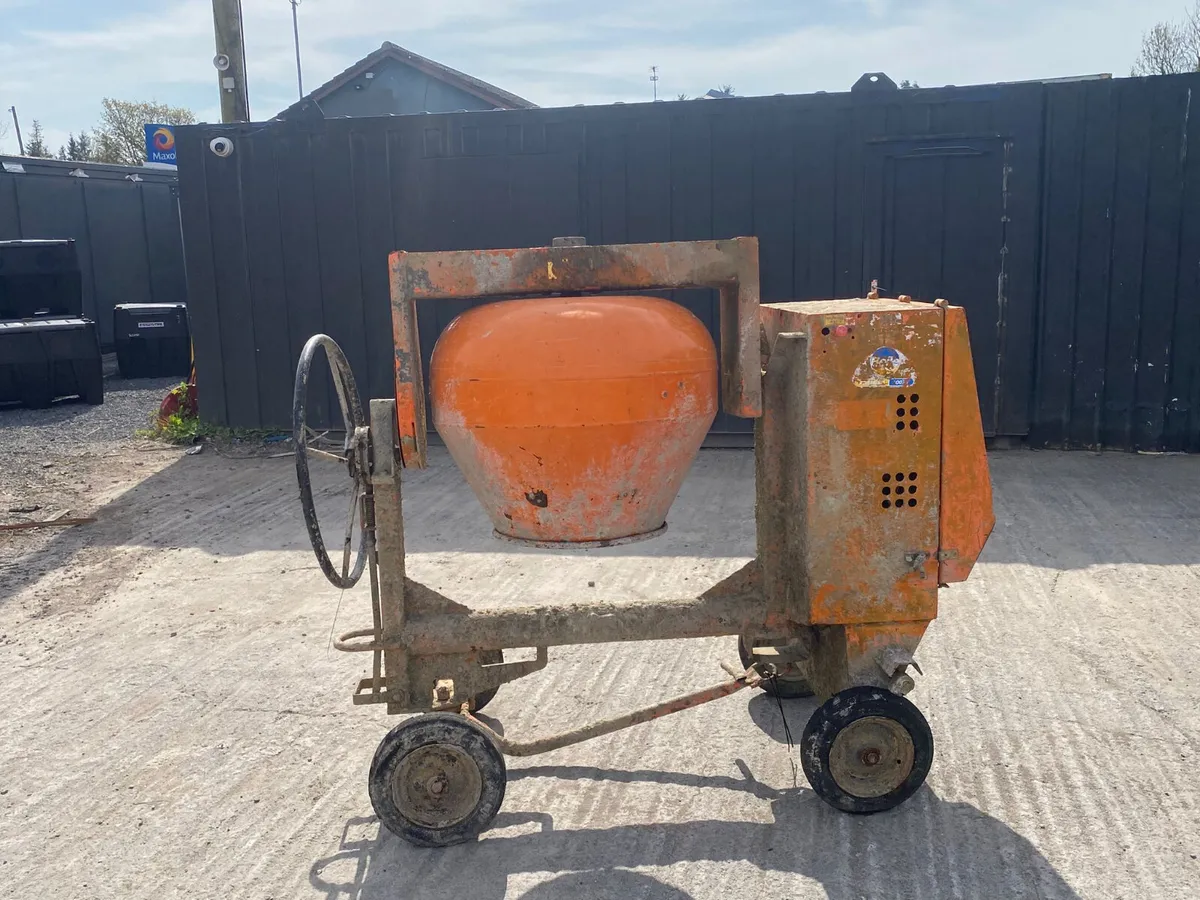Belle 100XT Concrete Mixer – Portable Site Mixer - Image 2