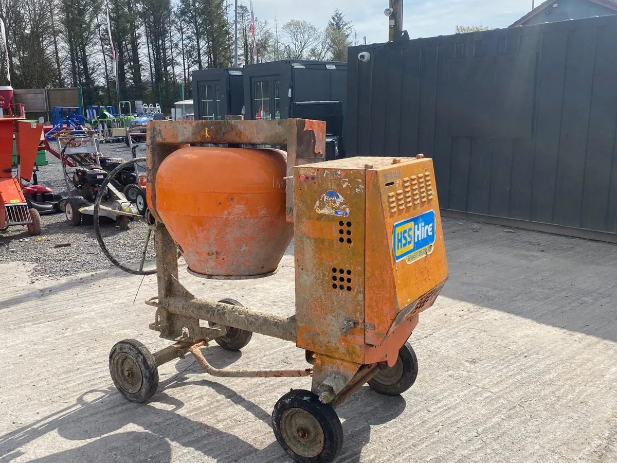 Belle 100XT Concrete Mixer – Portable Site Mixer - Image 1