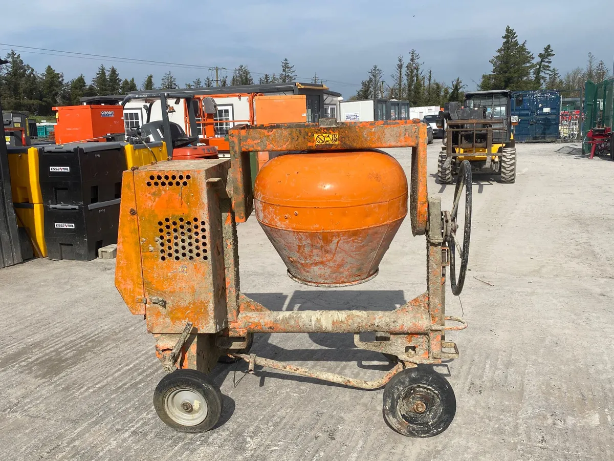 Belle 100XT Concrete Mixer – Portable Site Mixer - Image 3