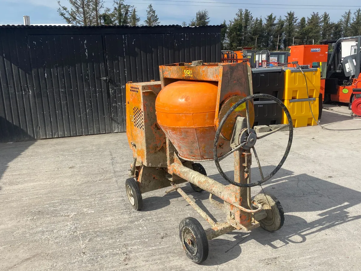 Belle 100XT Concrete Mixer – Portable Site Mixer - Image 4