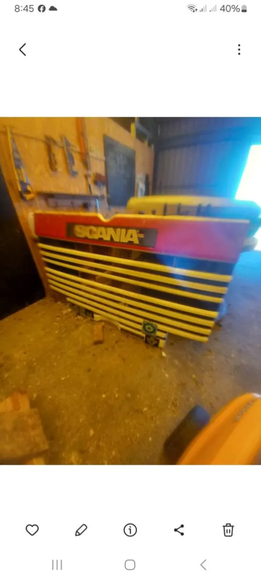 Scania front Grill
