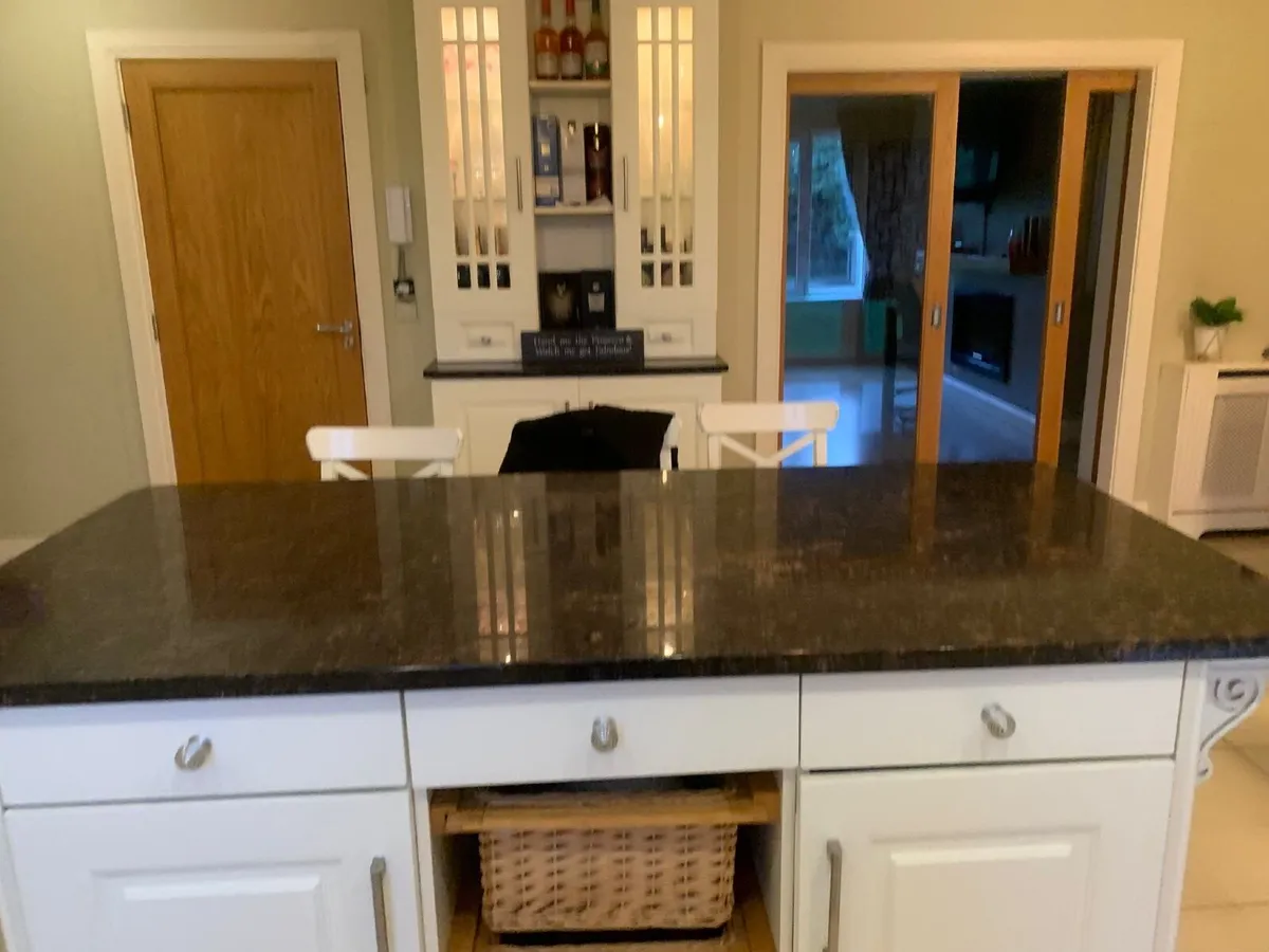 Used Kitchen with Granite Worktop & Island - Image 3